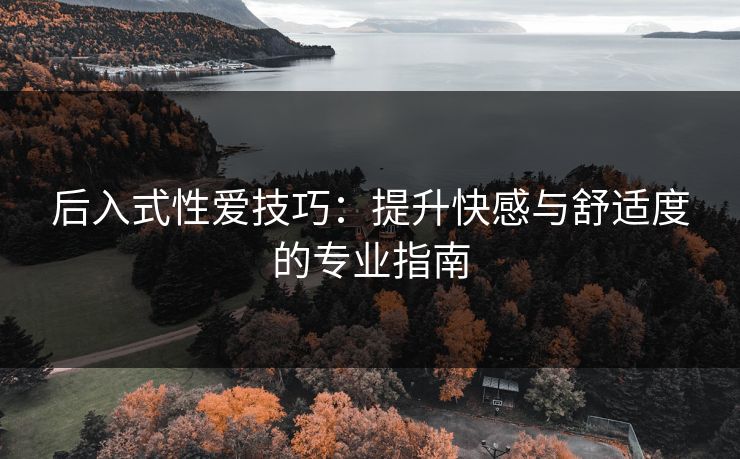 后入式性爱技巧：提升快感与舒适度的专业指南  第1张